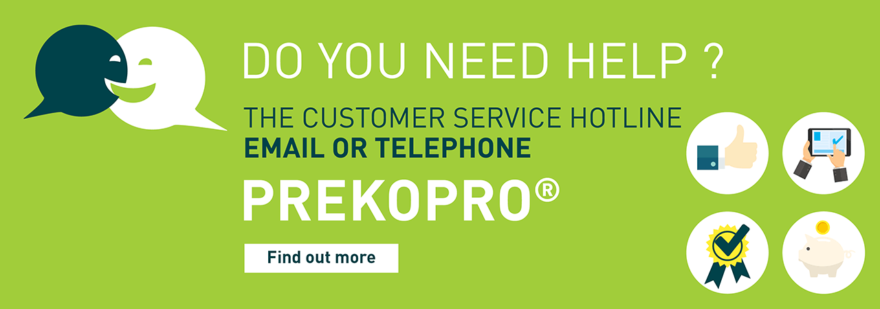 Need help or have a question about thermal insulation, soundproofing and sound absorption products?. Contact PREKOPRO, Sempatap’s customer hotline.