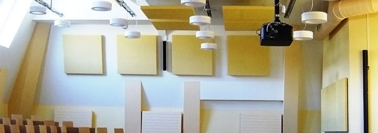 Discover ABSOPANEL, sound absorbing panels for walls and ceilings.