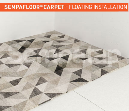 SempaFloor Carpet, soundproofing under carpet