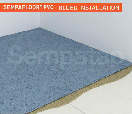 SempaFloor PVC, soundproofing under floors and PVC coverings